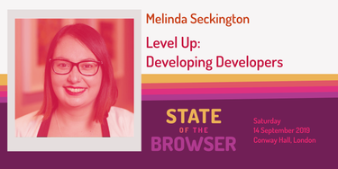 OpenGraph image for 2019.stateofthebrowser.com/speakers/melinda-seckington/