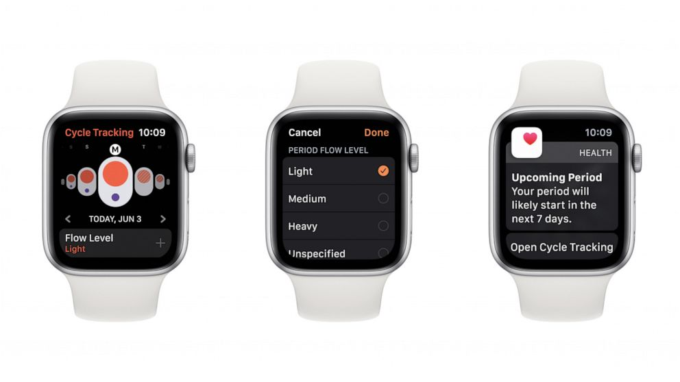Apple Watch OS 6 will feature a menstrual period tracker - ABC News
