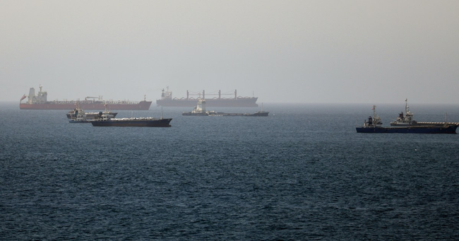 Preview image for: Iran Shuts Strait of Hormuz, Halting Shipping