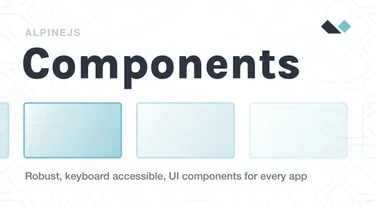 Alpinejs components
