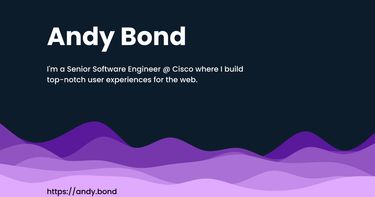 OpenGraph image for https://andy.bond/