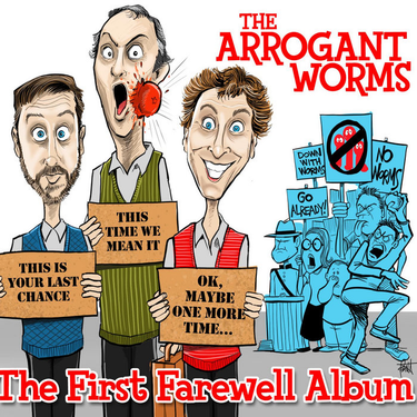 OpenGraph image for arrogantworms1.bandcamp.com/album/the-first-farewell-album