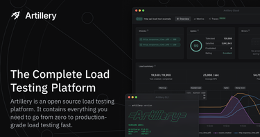 OpenGraph image for artillery.io