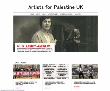 OpenGraph image for artistsforpalestine.org.uk/2016/09/05/italian-press-reports-opposition-to-state-sponsored-israeli-dance-performance-citing-letter-from-brian-eno/