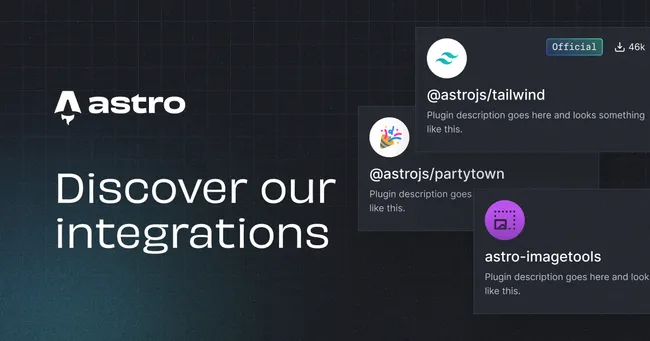 Astro Integrations cover image