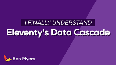 OpenGraph image for benmyers.dev/blog/eleventy-data-cascade/