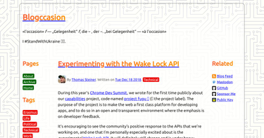 OpenGraph image for blog.tomayac.com/2018/12/18/experimenting-with-the-wake-lock-api/#closing-thoughts