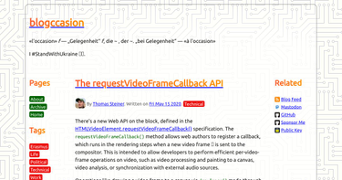 OpenGraph image for blog.tomayac.com/2020/05/15/the-requestvideoframecallback-api/