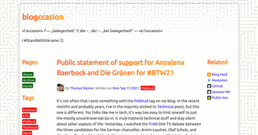 OpenGraph image for blog.tomayac.com/2021/09/13/public-statement-of-support-for-annalena-baerbock-and-die-gruenen-for-btw21/