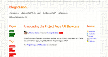 OpenGraph image for blog.tomayac.com/2022/04/25/announcing-the-project-fugu-api-showcase/