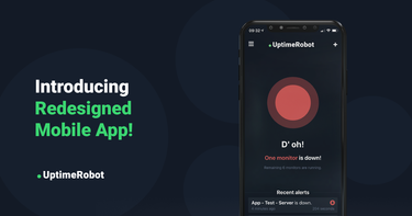 OpenGraph image for blog.uptimerobot.com/redesigned-mobile-app/