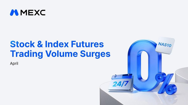 Preview image for: MEXC TradFi Futures Volume Surges 1,600% in April