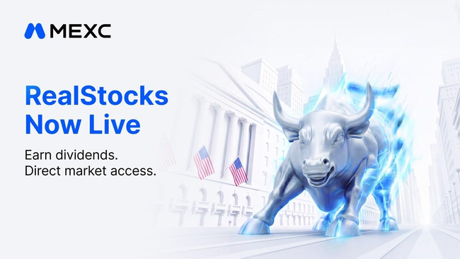 Preview image for: MEXC Launches 0-Fee Real US Stock Trading