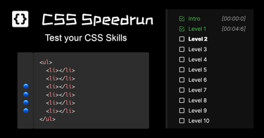 OpenGraph image for css-speedrun.netlify.app/