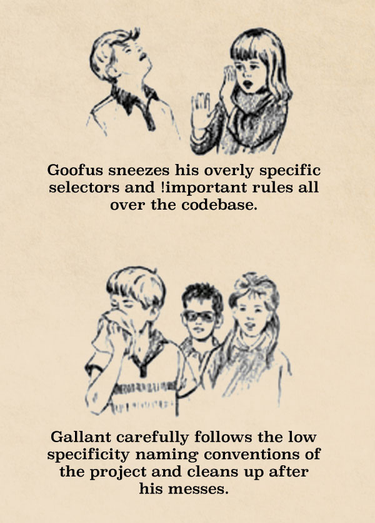 OpenGraph image for css-tricks.com/css-wisdom-from-goofus-and-gallent/