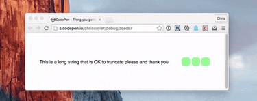 OpenGraph image for css-tricks.com/flexbox-truncated-text/