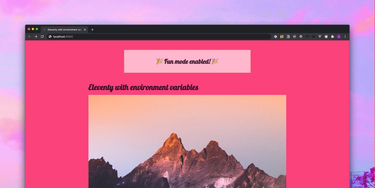 OpenGraph image for css-tricks.com/give-your-eleventy-site-superpowers-with-environment-variables/