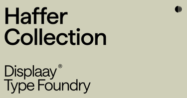 OpenGraph image for displaay.net/typeface/haffer-collection/