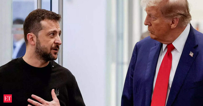 Preview image for: Zelensky Warns Trump of Ukraine Missile Gaps