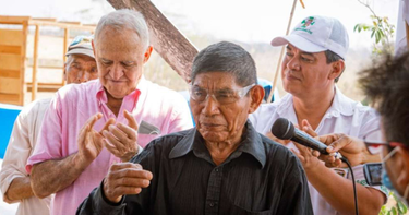 OpenGraph image for eldeber.com.bo/santa-cruz/indigenas-y-civicos-recuerdan-a-lino-pena-y-asientan-un-mojon-por-la-defensa-de-la-tierra_245456