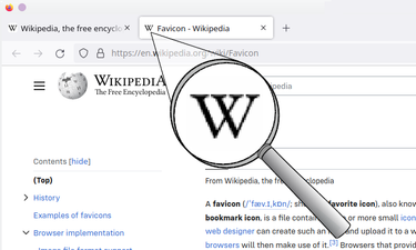 OpenGraph image for en.wikipedia.org/wiki/Favicon#Browser_implementation