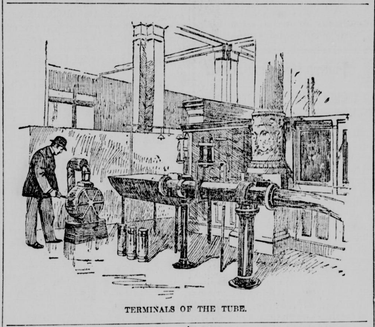OpenGraph image for en.wikipedia.org/wiki/Pneumatic_tube_mail_in_New_York_City
