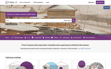 OpenGraph image for finna.fi/