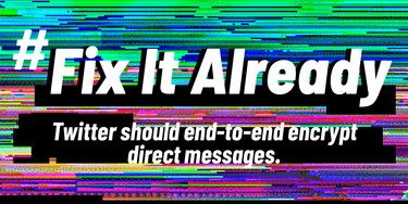 OpenGraph image for fixitalready.eff.org/twitter