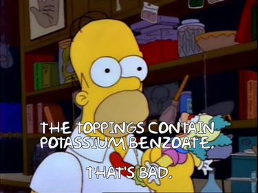 OpenGraph image for frinkiac.com/gif/S04E05/240055/244126/VEhFIFRPUFBJTkdTIENPTlRBSU4gClBPVEFTU0lVTSBCRU5aT0FURS4gCgpUSEFUJ1MgQkFELg==