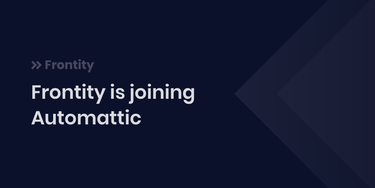 OpenGraph image for frontity.org/blog/frontity-is-joining-automattic/