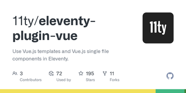OpenGraph image for github.com/11ty/eleventy-plugin-vue/milestone/7?closed=1