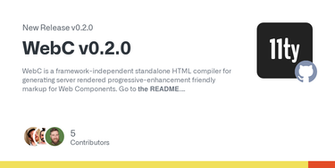 OpenGraph image for github.com/11ty/webc/releases/tag/v0.2.0