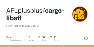 OpenGraph image for github.com/AFLplusplus/cargo-libafl