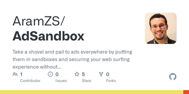 OpenGraph image for github.com/AramZS/AdSandbox