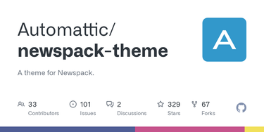 OpenGraph image for github.com/Automattic/newspack-theme