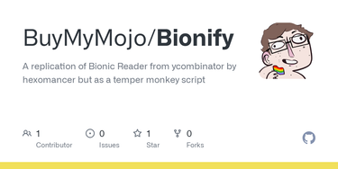 OpenGraph image for github.com/BuyMyMojo/Bionify
