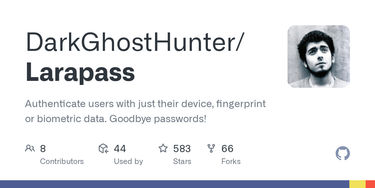 OpenGraph image for github.com/DarkGhostHunter/Larapass
