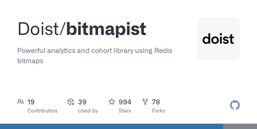 OpenGraph image for github.com/Doist/bitmapist