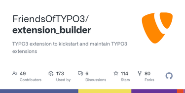 OpenGraph image for github.com/FriendsOfTYPO3/extension_builder