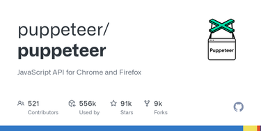 OpenGraph image for github.com/GoogleChrome/puppeteer