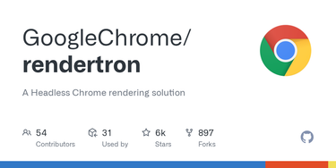 OpenGraph image for github.com/GoogleChrome/rendertron
