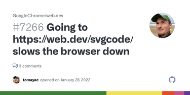 OpenGraph image for github.com/GoogleChrome/web.dev/issues/7266