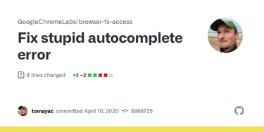 OpenGraph image for github.com/GoogleChromeLabs/browser-nativefs/commit/69667256e307dc0223087a5b1d4fb03b1549633f#diff-eb473a7019959911314d4a7f611503a6
