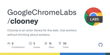 OpenGraph image for github.com/GoogleChromeLabs/clooney
