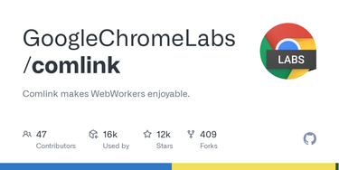 OpenGraph image for github.com/GoogleChromeLabs/comlink