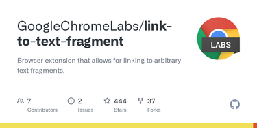 OpenGraph image for github.com/GoogleChromeLabs/link-to-text-fragment/blob/master/README.md