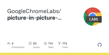 OpenGraph image for github.com/GoogleChromeLabs/picture-in-picture-chrome-extension