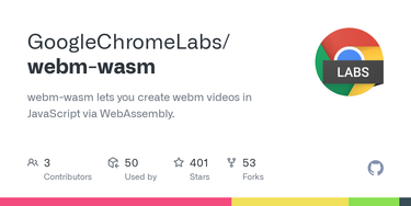 OpenGraph image for github.com/GoogleChromeLabs/webm-wasm
