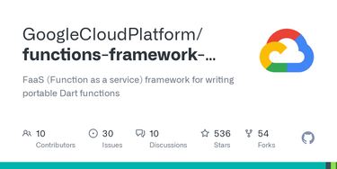 OpenGraph image for github.com/GoogleCloudPlatform/functions-framework-dart