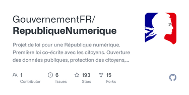 OpenGraph image for github.com/GouvernementFR/RepubliqueNumerique/commits/master